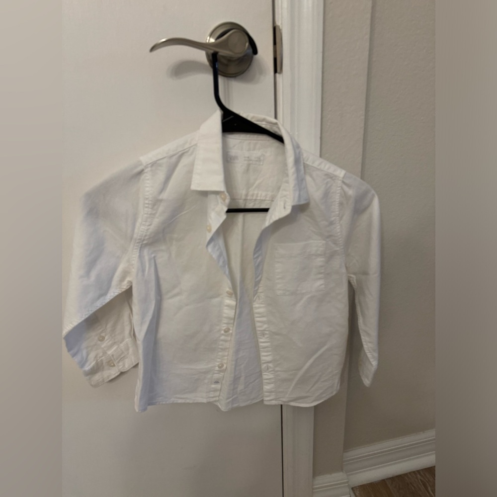 Kids White Shirt, Aged 6, Zara